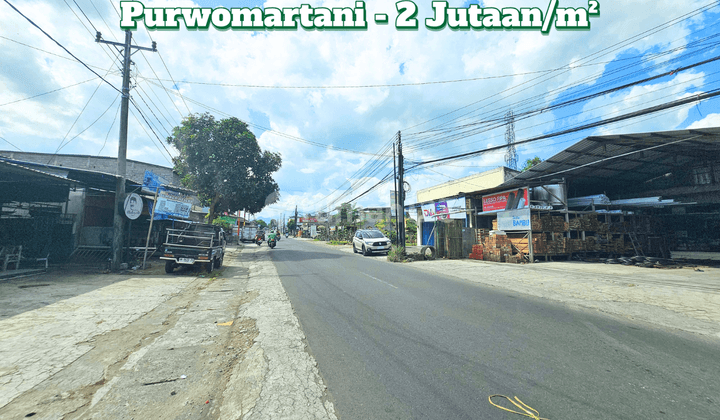 Tanah Purwomartani Sleman 3 Menit Jl.raya Selomartani 1