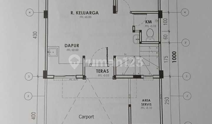 Disewakan Rumah Modern Minimalis Unfurnish 2