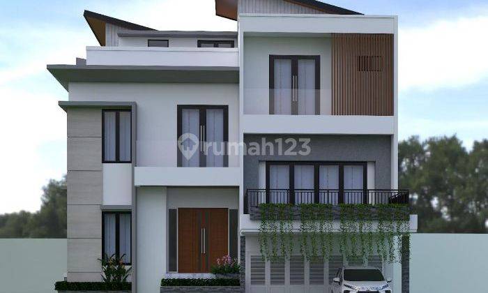 Dijual Rumah Bangunan Mandiri 4+2 Kt Eminent Illustria Bsd City. 1