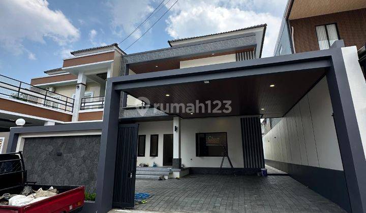 Istimewa Banget !!!! Rumah Mewah 2 Lantai Luxury Pool Villa Full Furnished Di Purwomartani Kalasan Sleman Dekat Perumahan Pertamina  2