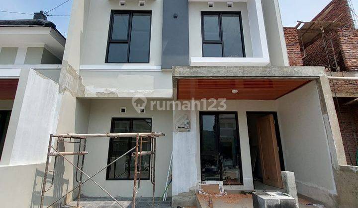 Murah Banget Murah Banget!!!rumah Cantik Mewah 2 Lantai Limasan Modern - Harga Murah Dalam Perumahan Griya Alam Candi  2