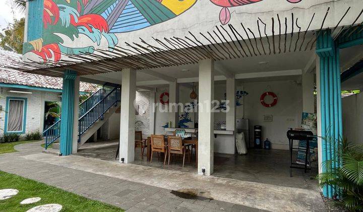 Istimewaaa!!! Villa Cantik Tropical View Sawah Fully Furnished Dengan Kolam Renang Privat Di Pulo Watu Pakem Sleman 1