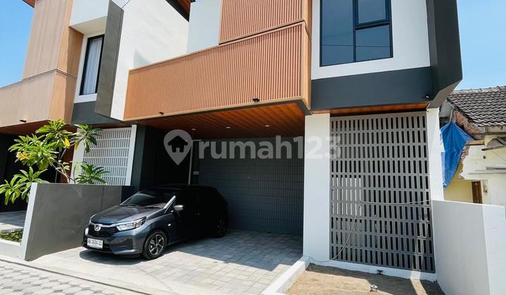 Istimewa!!!rumah Mewah Kontemporer Kekinian Modern 2 Lantai Dalam Cluster 8 Unit Di Purwomartani Kalasan Sleman Dekat Pamela 7 Yogyakarta