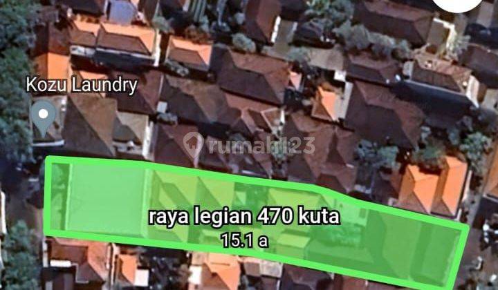 Dijual Tanah 15 are Di legian Bonus Bangunan 1