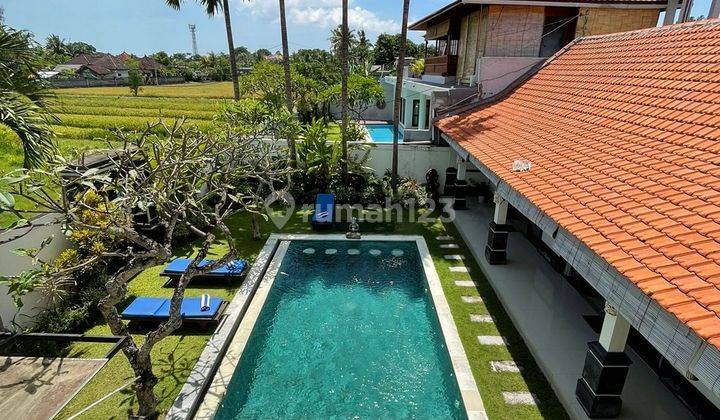 Dijual Villa Canggu 4br Good View Furnished  1