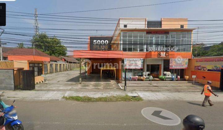 DIJUAL TANAH berikut bangunannya berupa mini market dan rumah di Cilacap Jawa Tengah. Lt 2.775 m²  1