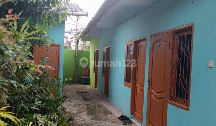 Rumah Tinggal dan ada 7 kontrakan Cimacan Puncak LT 353 m2 Lingkungan aman. Letak ada masuk Gang sedikit .  Seberang Percis Hotel Novus Giri  Puncak Resort. Harga 750 jt Nego. 1