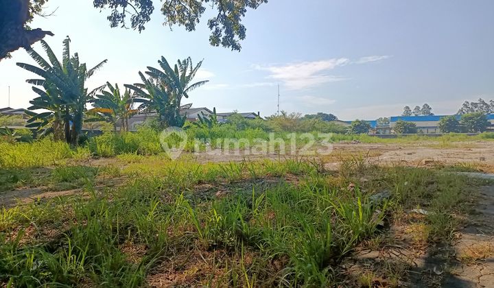 LAND FOR SALE  
Location: Cikupa - Tangerang  
Land Area: ±1.4 ha  
Close to Toll Road  
Certificate: SHM (Freehold Title)  
Price: IDR 3 million/m²