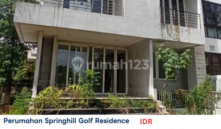 Rumah, di Perumahan Springhill Golf Residence, Jl. Green Hill Jakarta Utara. Shgb Masa Berlaku S.d 08-12-2033 , Luas Tanah : 300 M2 Shgb Masa Berlaku S.d 08-12-2033 , Luas Tanah : 1.008 M2 Total Luas Tanah : 1.308 M2 LB : 592 M2 Harga 26 M