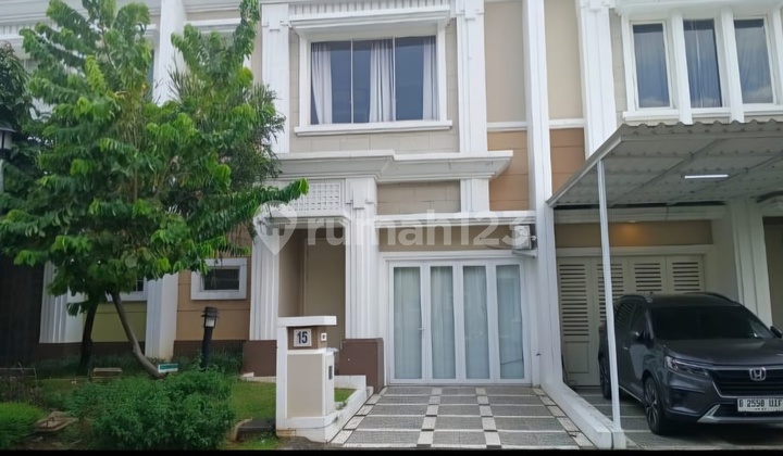 Dijual - Rumah Siap Huni Full Furnished F7 No.15, Cluster Flamingo - Gading Serpong LT : 112 M² LB 180M² SHM 2 Lantai Kondisi: Sudah Renovasi, Hadap Timur (Semua Sudah tersedia - Sangat Cocok untuk Langsung Ditempati atau Investasi) Harga 2,9M Nego