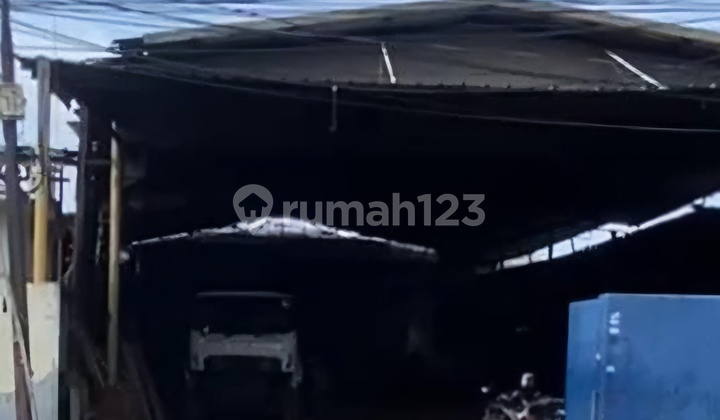 Dijual Cepat Gudang Kamal Tegal Alur Luas 40x40 ( 1600 Mtr) Akses Kontainer 40 Feet Bebas Banjir Shm Bentuk Kotak Harga 16m Nego