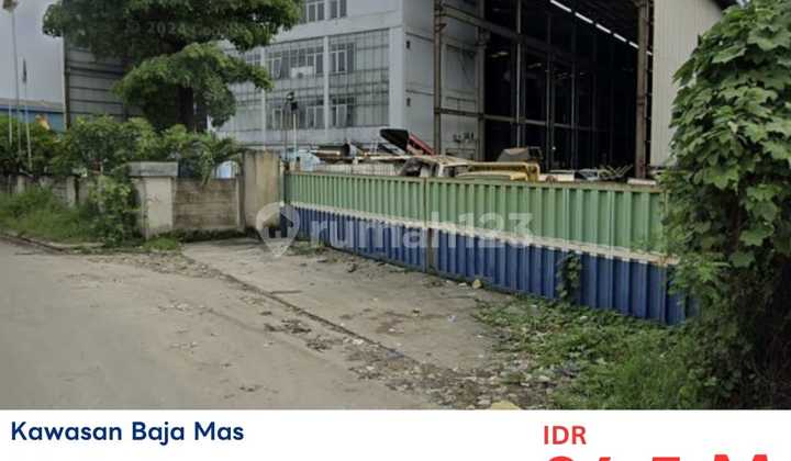 Dijual Pabrik Lelang Kredit Macet - Kawasan Baja Mas, Balaraja Barat, Tangerang. LT 7.997M² | LB 5.392M² | Shgb | Office 720M² | Mess Karyawan 528M² | Include Pengosongan. Harga Rp24,5M. Cocok untuk Pabrik, Gudang, Ekspansi Industri. Dijual Pabrik Lelang Kredit Macet - Kawasan Baja Mas, Balaraja Barat, Tangerang. LT 7.997M² | LB 5.392M² | Shgb | Office 720M² | Mess Karyawan 528M² | Include Pengosongan. Harga Rp24,5M. Cocok untuk Pabrik, Gudang, Ekspansi Industri.