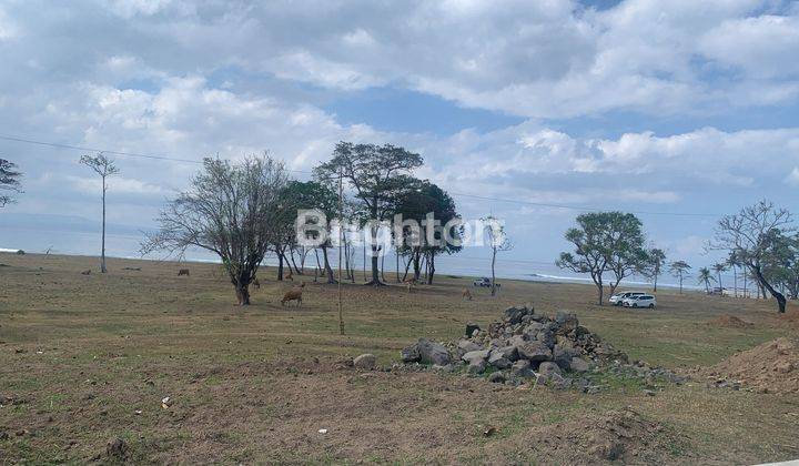 di  tanah kavling dengan view pantai saba 2