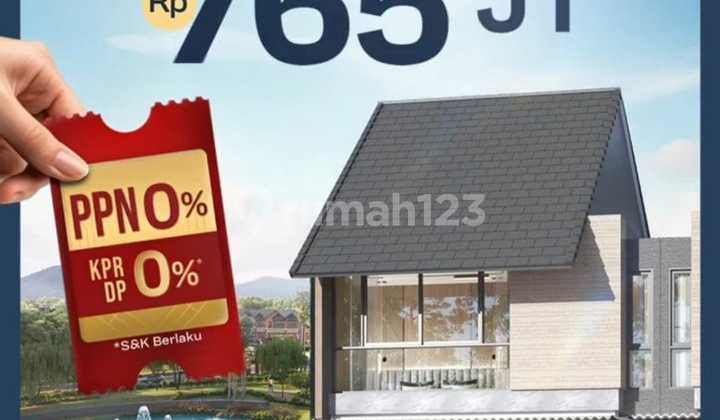 Promo DP0% Citra Garden Serpong Selangkah ke Stasiun Cisauk 1