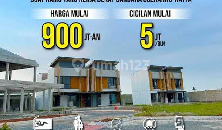Rumah 2LT Murah Design Paling Keren Selangkah ke PIK  & Bandara Soekarno Hatta 1
