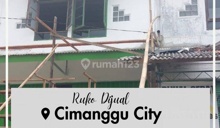 Dijual Cepat Ruko 2 Lantai Murah di Bukit Cimanggu City, Bogor 1