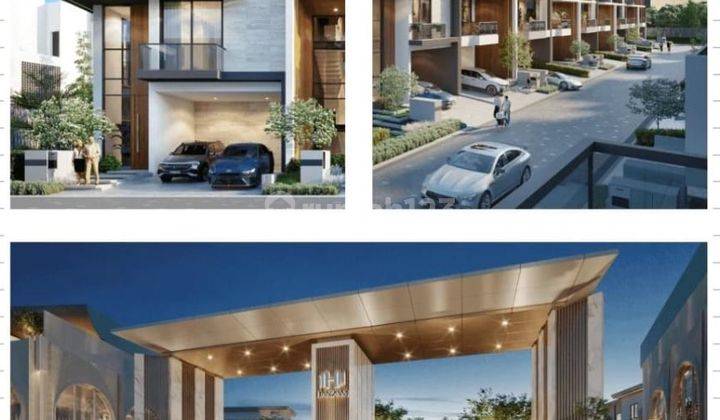 Rumah 3 Lantai Baru di Bojongsari Lama, Kota Depok, Jawa Barat, Bogor Cluster Hannam Type Luxe Maison 1