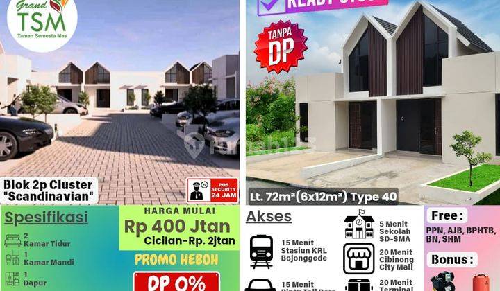 Rumah Baru SHM di Jl. Raya Tegar Beriman, Bomang , Bogor 2