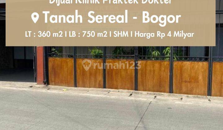 Rumah 2 Lantai dipinggir jalan raya kencana tanah sareal bogor 1