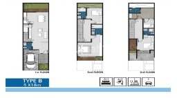 Rumah Dijual, LT: 90(5X18), LB:226M2, 3lt,  SHM, utara, CITRA GARDEN 2, Jakarta Barat 2