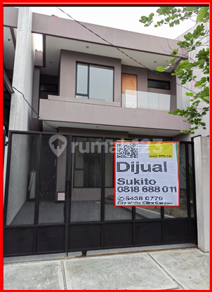 Rumah Baru Dijual, LT: 160(8X20), Lb:170, 2 lt, SHM, Timur, Kalideres Permai, Jakarta Barat