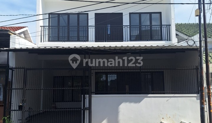 House for Sale, Area:128m (8X16), Building Area:160m2, 2 Floors, Freehold Certificate, West Facing, Citra Garden 5, Cengkareng, West Jakarta (Hos)