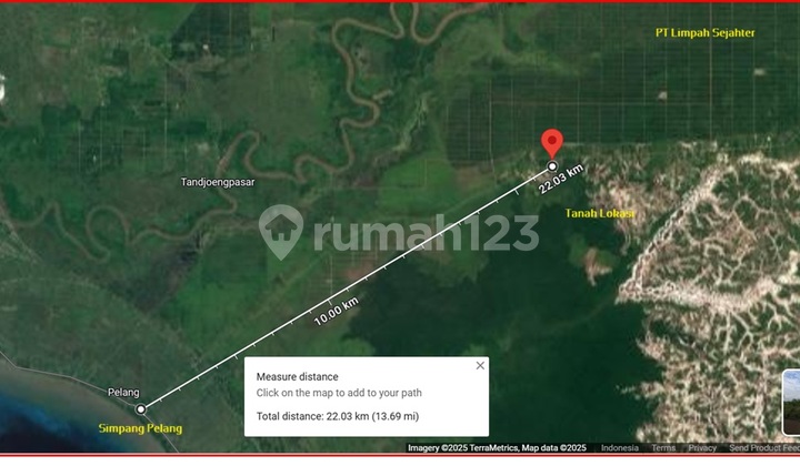 Tanah dijual Lt : 7650xxxxX510), Jl Pelang Tumbang Titi, KM 22 (Berbatasan Dgn Perkebunan Pt Limpah Sejahtera , Ketapang, Kal-bar Tanah dijual Lt : 7650xxxxX510), Jl Pelang Tumbang Titi, KM 22 (Berbatasan Dgn Perkebunan Pt Limpah Sejahtera , Ketapang, Kal-bar