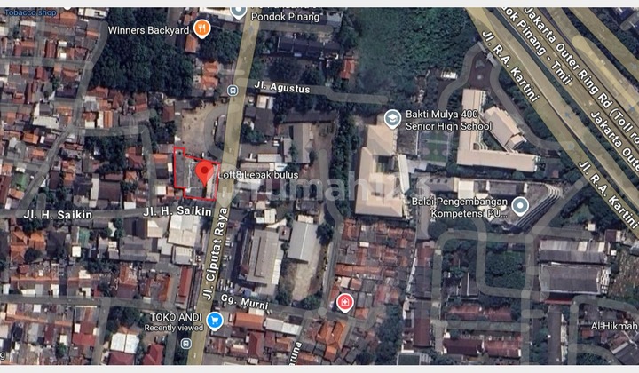 3-Unit Terraced Shop House for Sale, Land Area 14x15, Building Area: 270M2, 2 Floors, Freehold Title, Ciputat Raya (Next to Terminal), Near Lebak-Bulus MRT Station, Pondok Pinang, South Jakarta 2