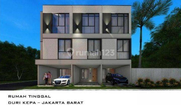 Dijual Rumah Baru 3 Lantai Di Duri Kepa 4 Unit Ukuran Berbeda Dengan Lingkungan Yang Nyaman  2