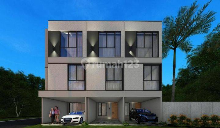 Dijual Rumah Baru 3 Lantai Di Duri Kepa 4 Unit Ukuran Berbeda Dengan Lingkungan Yang Nyaman  1