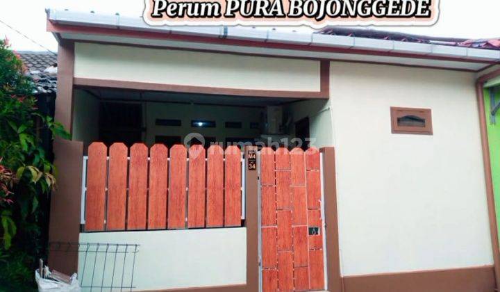 Di Jual Rumah Lokasi Perumahan Pura Bojonggede Kab. Bogor 1