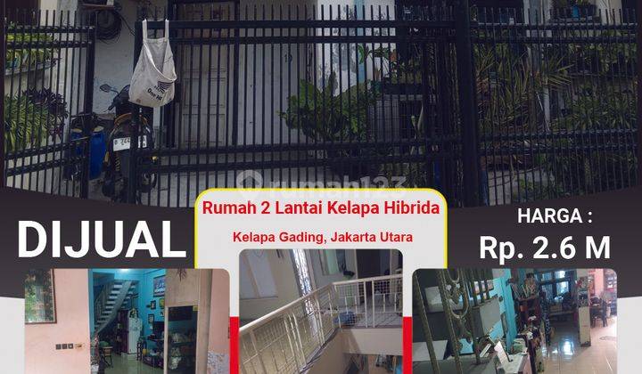 Rumah Minimalis Luas 2 Lantai di Kelapa Hibrida, Kelapa Gading 2