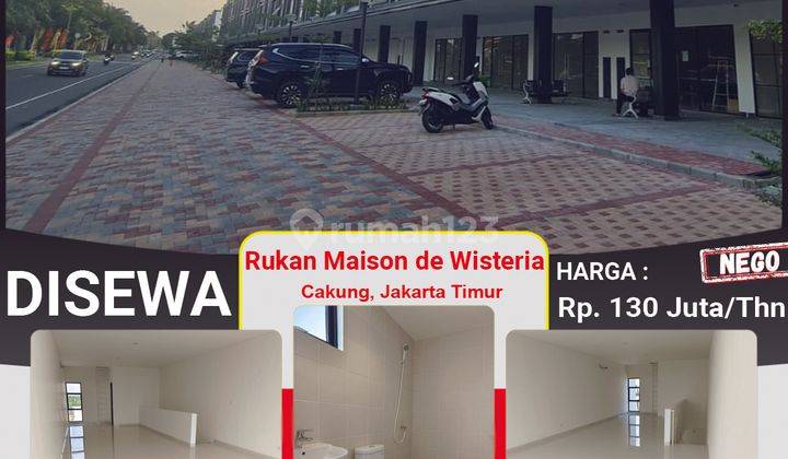 Rukan Baru 3 Lantai di Maison De Wisteria, Cakung Lokasi Strategis Dan Modern 2