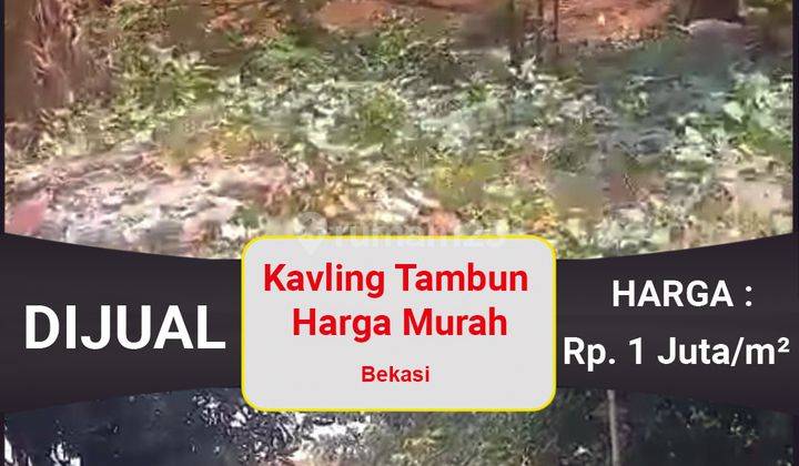 Investasi Dijual Kavling Murah di Tambun, Bekasi Hanya 1 Juta m² 2