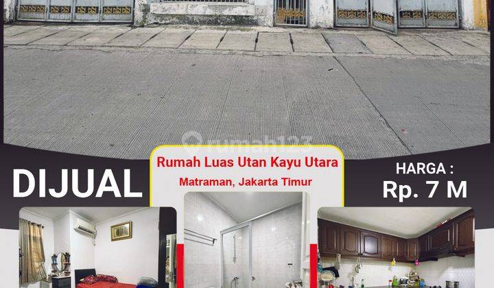 Rumah Classic Nan Strategis di Utan Kayu, Matraman, Hadap Selatan 2