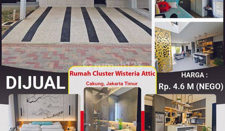 Rumah French Classic Cluster Wisteria Type 9x16 Furnished, Cakung 2