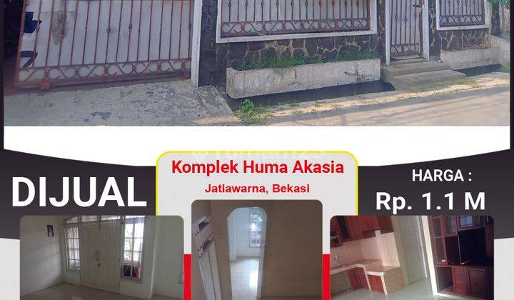 Nego Rumah Komplek 2 Lantai Dan Luas di Huma Akasia, Jatiwarna, Bekasi 2