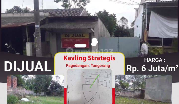 Disewa Kavling Strategis Lokasi Emas Pagedangan, Tangerang 2