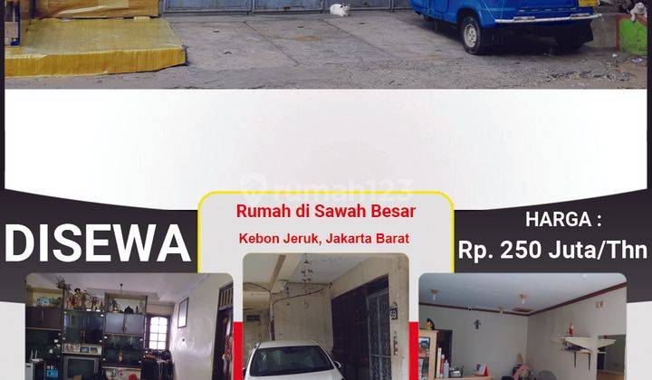 Sewa Rumah 1.5 Cocok Untuk Bisnis Strategis di Kebon Jeruk , Jakarta Barat 2