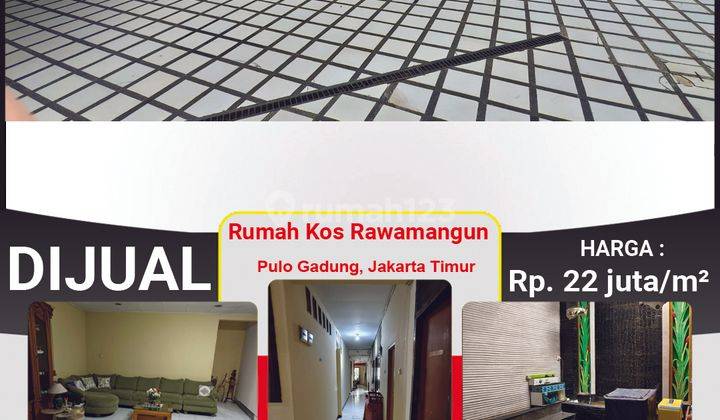 Rumah Kos Sangat Luas 1 Lantai Rawamangun, Jakarta Timur 2