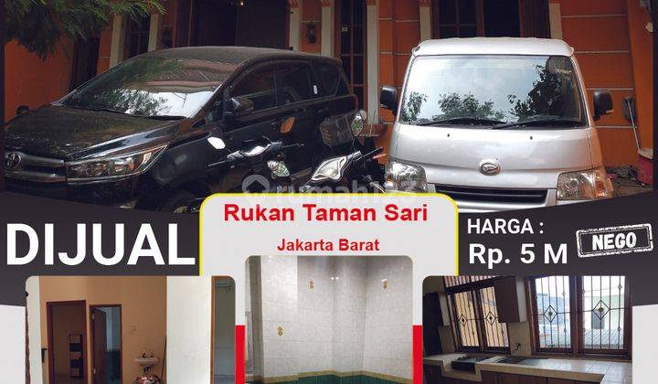 Rukan Komesial 2 Lantai di Taman Sari, Jakarta Barat 2