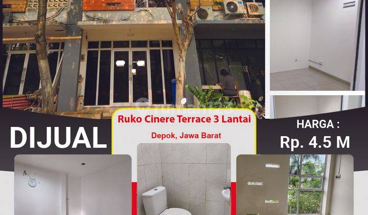 Ruko Ideal Investasi di Cinere Terrace 3 Lantai Pangkalan Jati 2