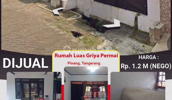 Rumah Harga Terjangkau Griya Permai 1 Lantai di Pinang, Tangerang 2