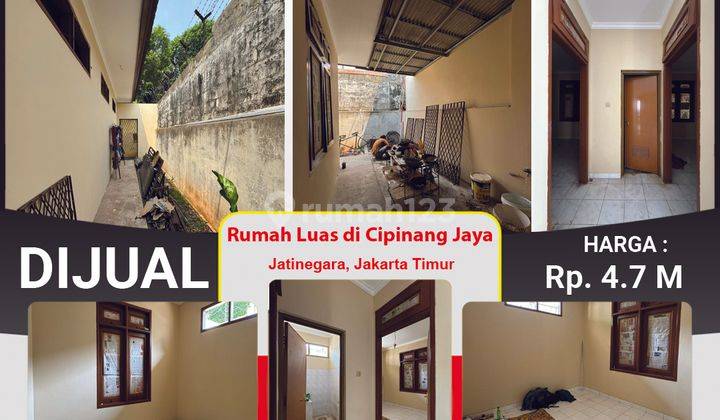 Rumah Strategis Dan Luas 1 Lantai di Cipinang, Jakarta Timur 2