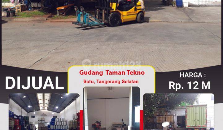 Gudang Kawasan Industri Taman Tekno Setu, Tangerang Selatan 2