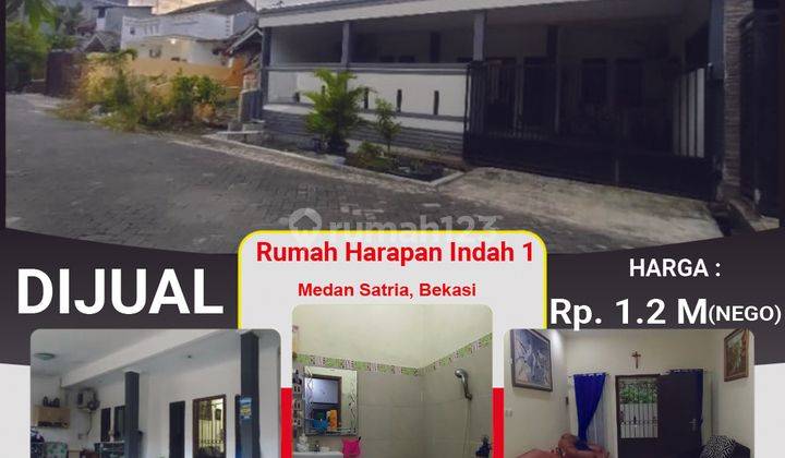 Rumah Sederhana Nan Luas 1 Lantai di Harapan Indah 1, Bekasi 2