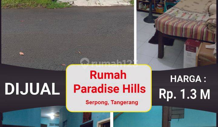 Rumah Murah Minimalis Dibawah Harga Pasar di Cluster Paradise Hills, Serpong Tangerang 2