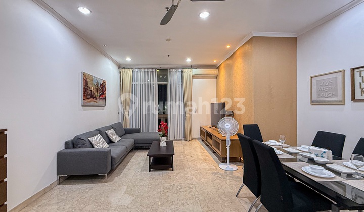 Apartemen Senayan Residence 3 Bedroom With Double Glass Window 2