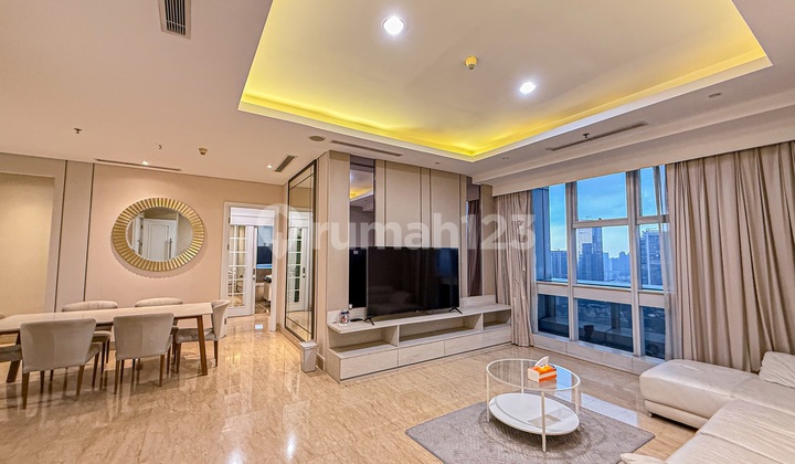 Apartemen Capital Residence 3 Kamar Tidur Pemandangan Kota