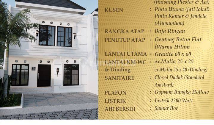 Rumah Baru 2 Lantai Harga Dibawah 1M di Sleman Yogyakarta 2